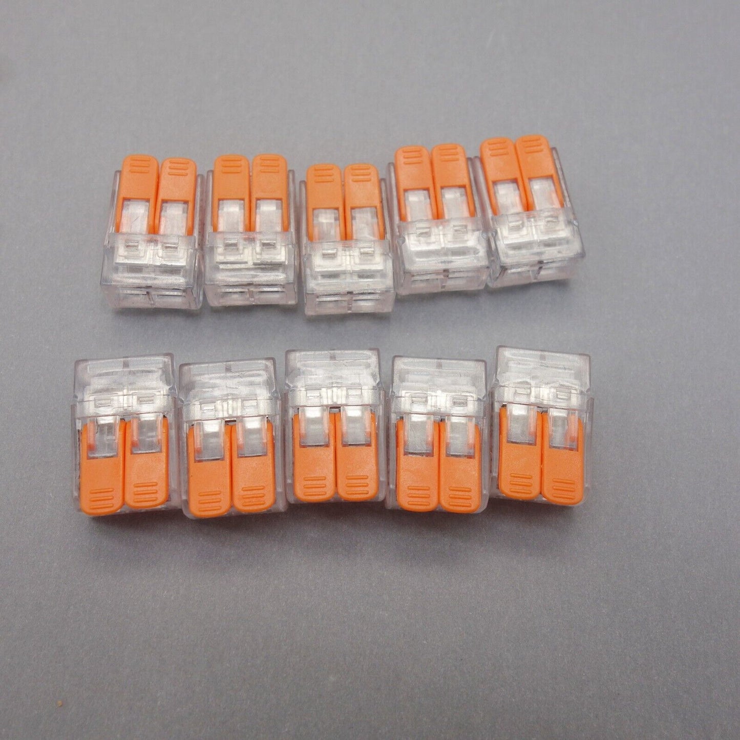 10PCS Transparent PUSH IN QUICK CONNECTOR terminal block 32A 2 3 4 5P 0.75-2.5MM