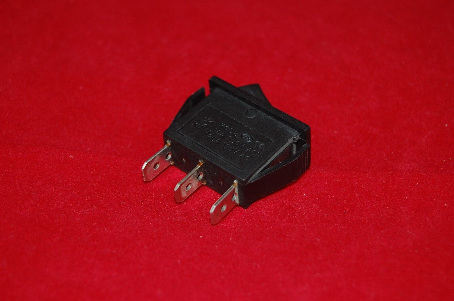 5Pcs Black Rectangle 2 Position Boat Rocker Switch 3 Pin