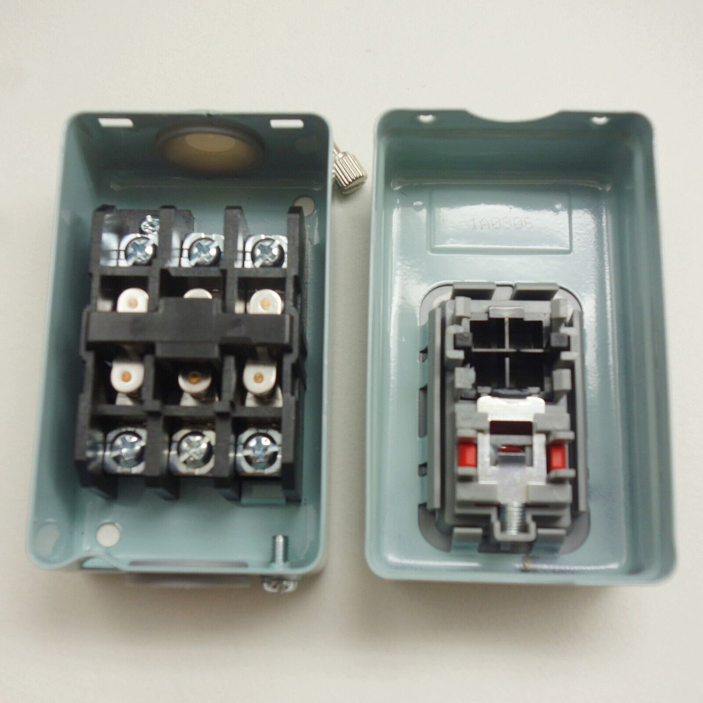1PC 3 PHASES 2.2KW 15A Self-locking POWER PUSHBUTTON SWITCH Fits TBSN-315 BS216B