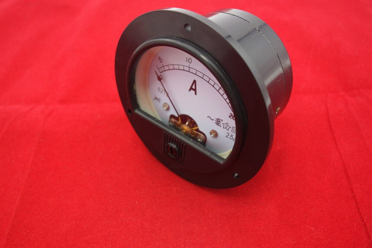 AC 0-20A Round Analog Ammeter Panel AMP Current Meter Dia. 90mm Direct Connect