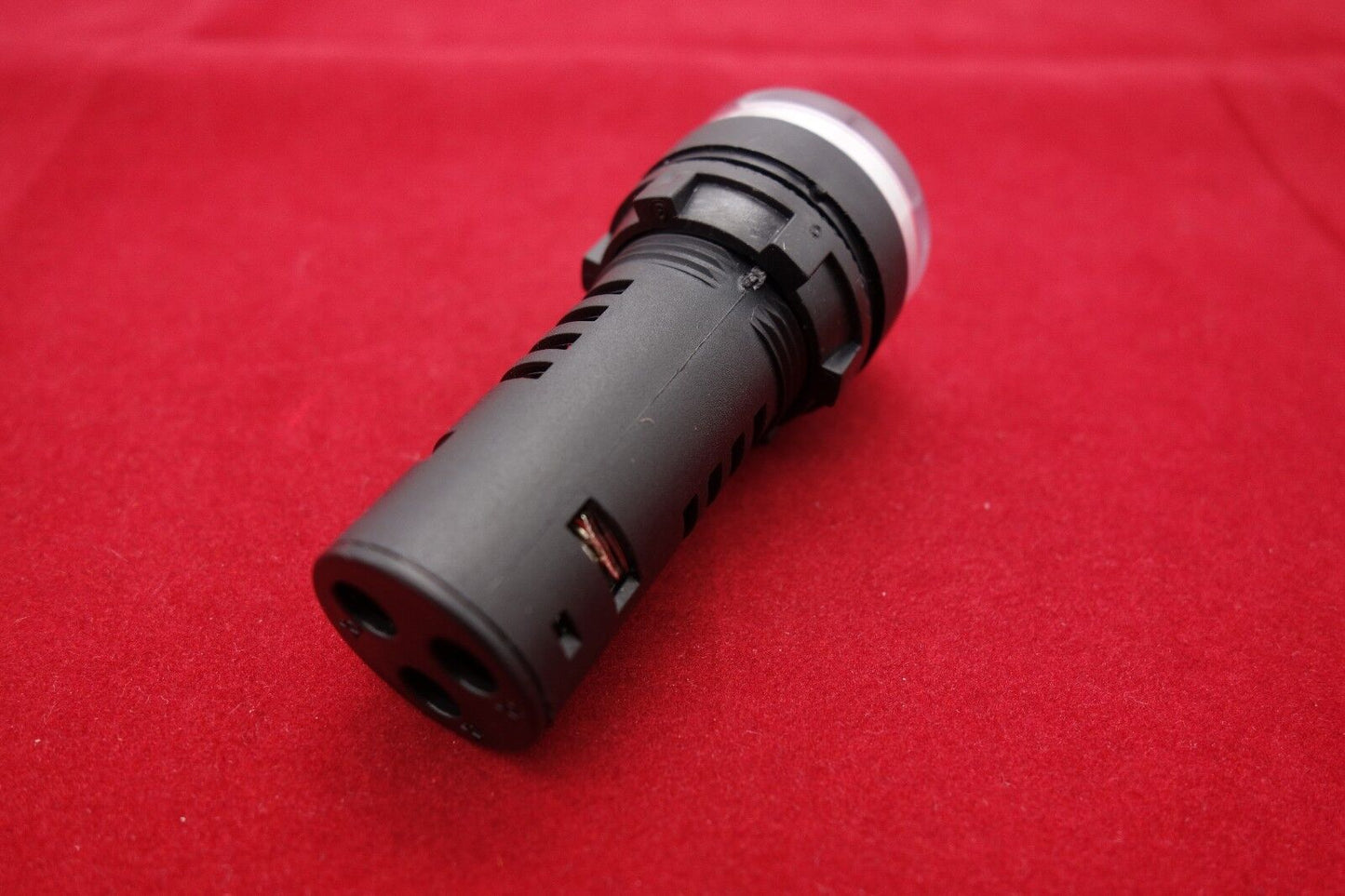 2PCS Cutout 22mm Red LED Isolation brake Position Indicator light 24V DC/AC