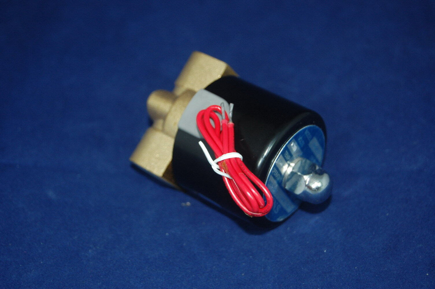1/2" 2/2 Way Electric Solenoid Valve 24V DC-Volt Air, Gas,Fuel brass body