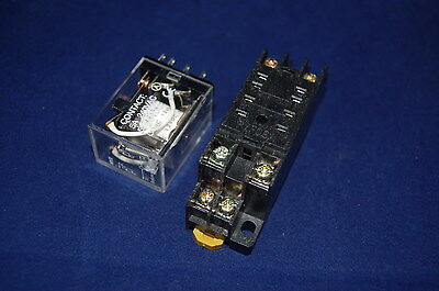 MY2 General Purpose Relay 12VDC 8-Pins 5 Amp With PYF08A Socket base