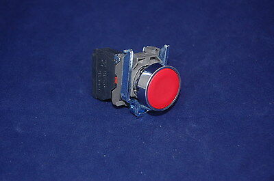 1PC NEW 22MM Metal PUSHBUTTON SWITCH FITS XB4BA45 RED 1NC/1NO