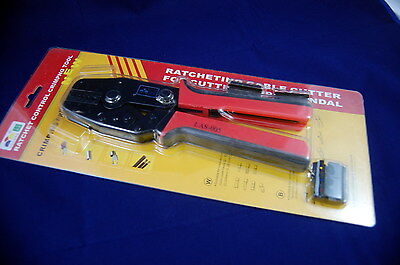 ENERGY SAVING RATCHET CRIMPING CRIMP ELECTRICAL TOOL PRESS PLIERS