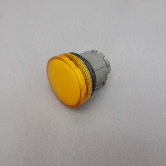 2PCS Fits ZB4 BV05 Orange color head only 22mm For use with BA9S Base Fitting
