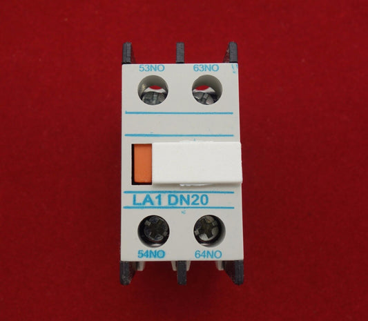 1PC Auxiliary Contact Block Fits LA1-DN20 2NO