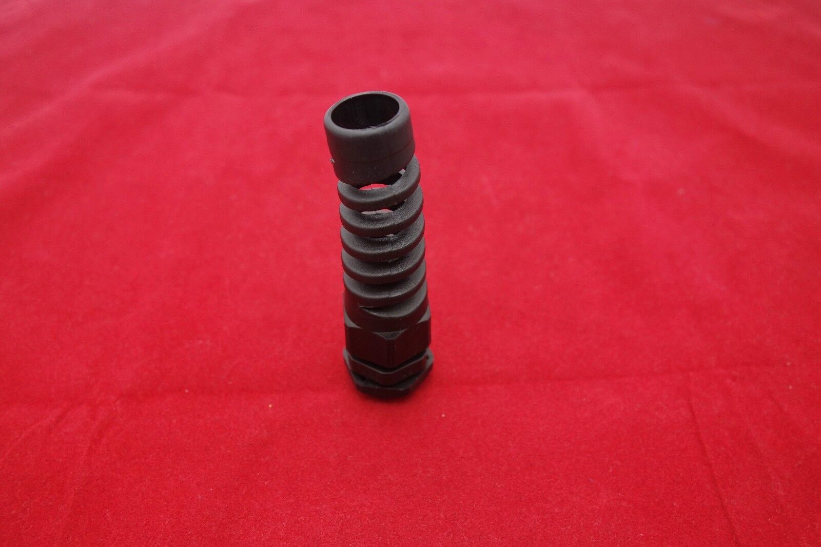 5PCS Black Spiral Cable Gland PG11 Cable Range 5-10MM Nylon IP68 Waterproof
