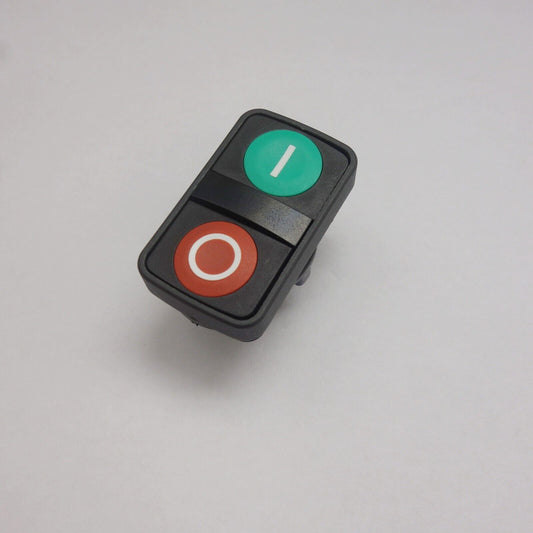 1PC 22MM DOULE-HEADED Switch head Premarked flush Red and Green FITS ZB5AA7341