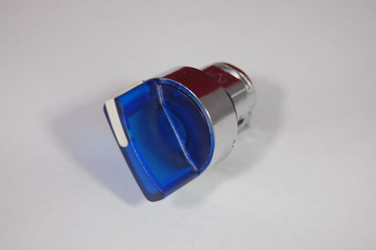 1PC 22MM Select  SWITCH HEAD 2 Postion Latching FITS ZB4BK1263 BLUE MAINTAIN