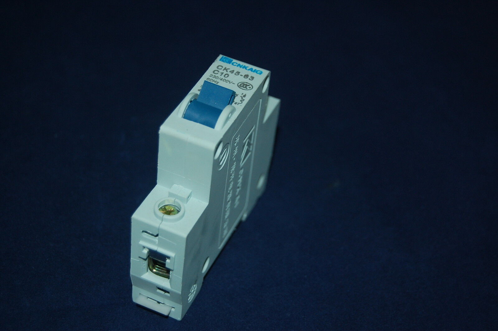 1Pc 1 Pole 20A Miniature Circuit Breaker CK45-63 C20 6KA Breaking Capacity MCB