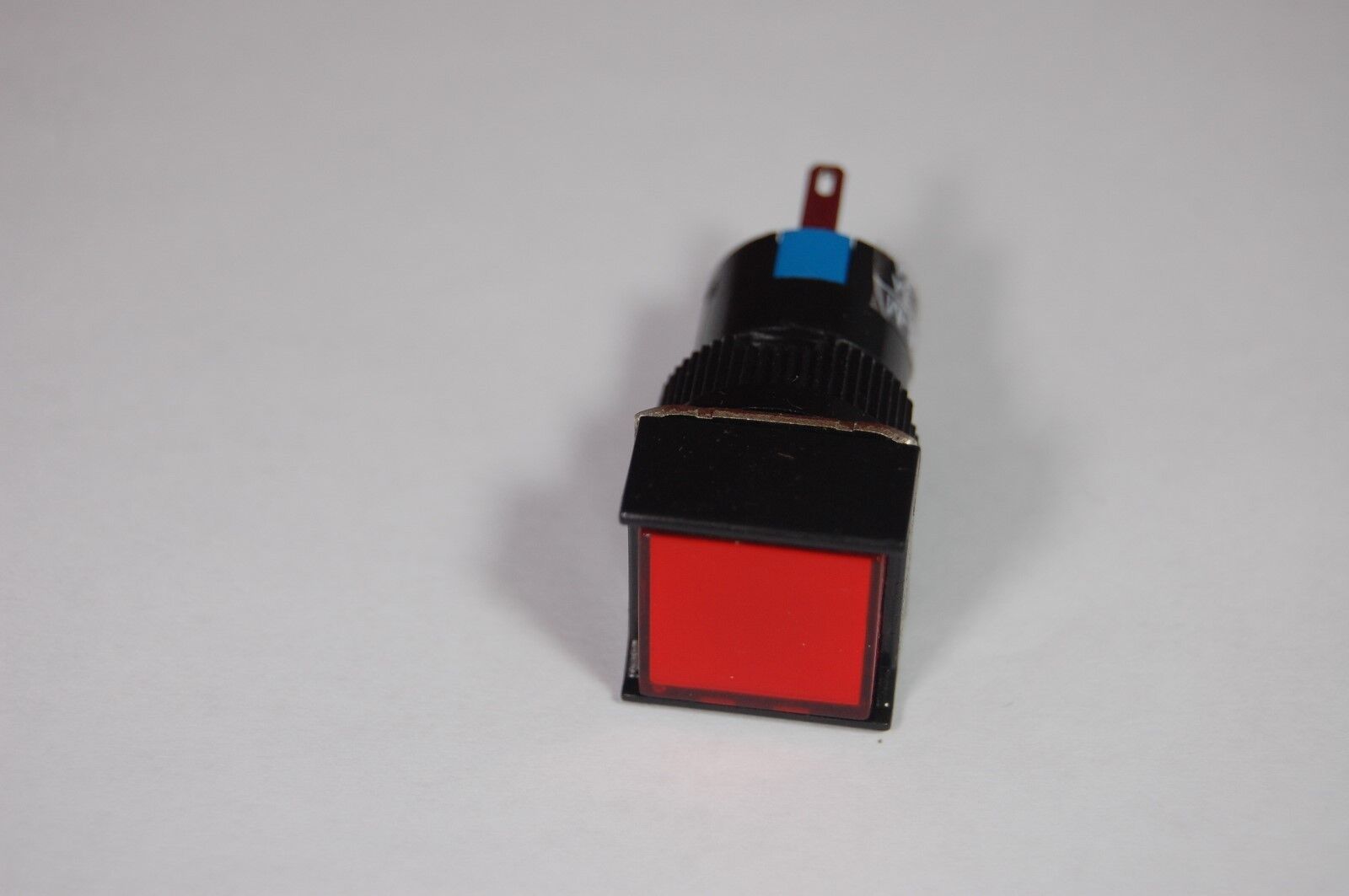 2PCS 16MM RED Square Momentary PUSH BUTTON ILLUMINATED 6V AC/DC 5 PINS