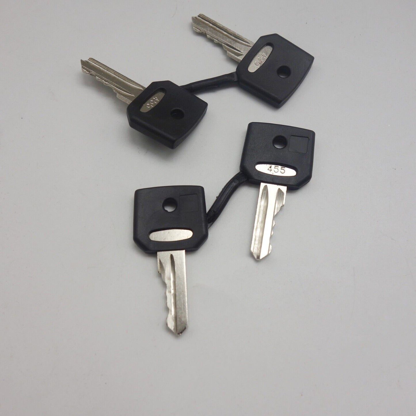 2 Pairs Fits new 455 Key for XB2 XB4 XB5 series Key Switch head ZB4BG ZB5AG