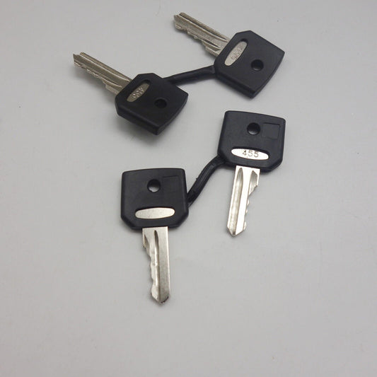 2 Pairs Fits new 455 Key for XB2 XB4 XB5 series Key Switch head ZB4BG ZB5AG