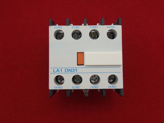 1PC Auxiliary Contact Block Fits LA1-DN31 3NO+1NC