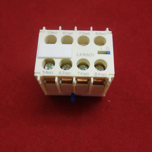 1PC Auxiliary Contact Block FitS LA1KN31 3NO/1NC USE WITH LC.K LP.K CA.K CONTACT