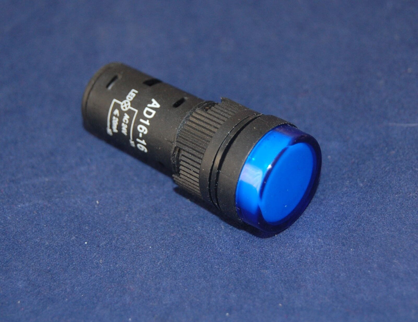 2PCS Pilot light Blue Led Lamp 16mm Screw Terminal  380V AC