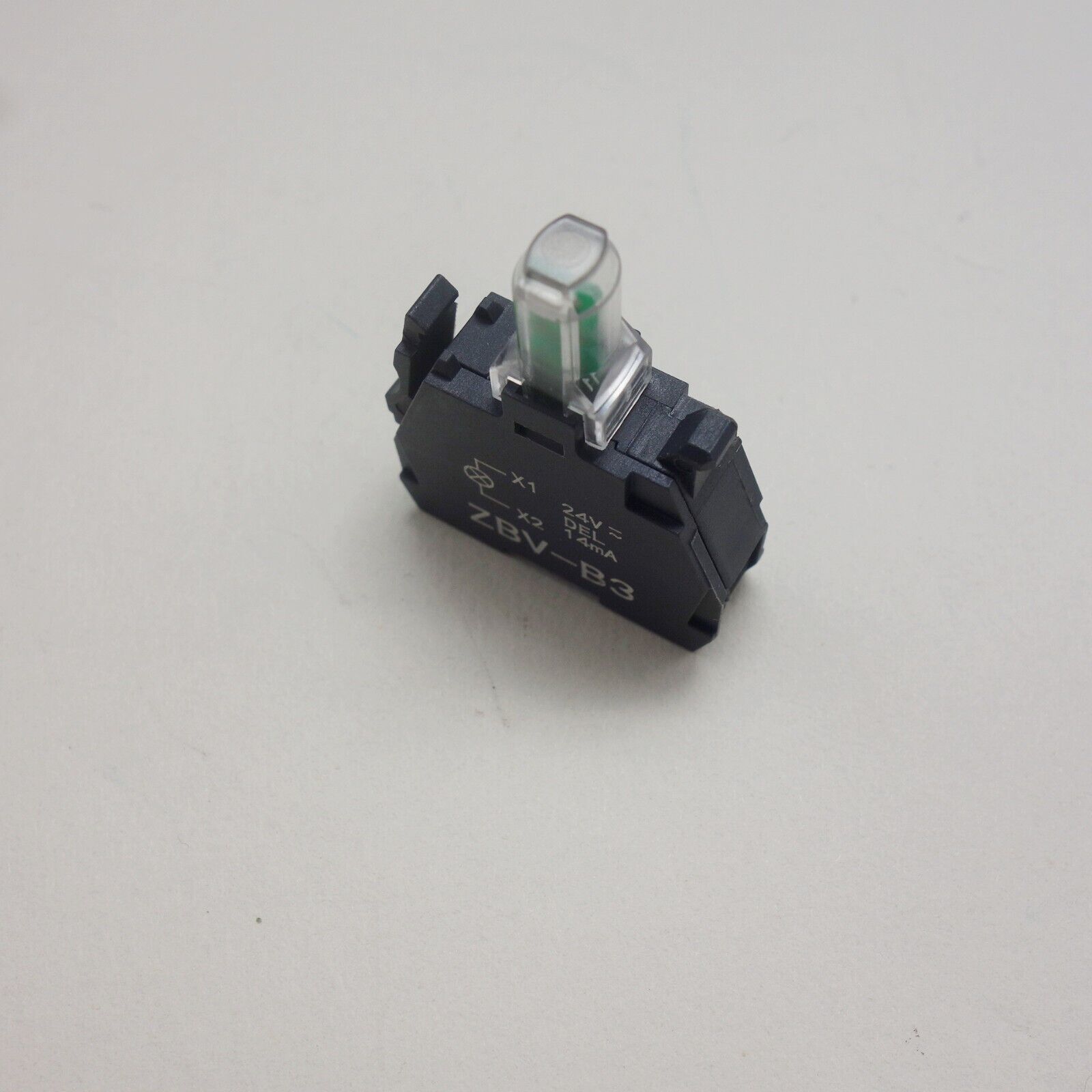 5PCS XB4 XB5 Series light block ZBVB3 Green Integral Led 24V AC/DC