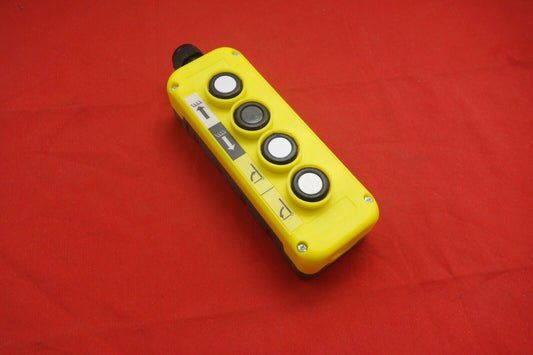 1PC 4 Buttons Hand Remote Hoist And Crane Pendant Control Station T-3 Rainproof