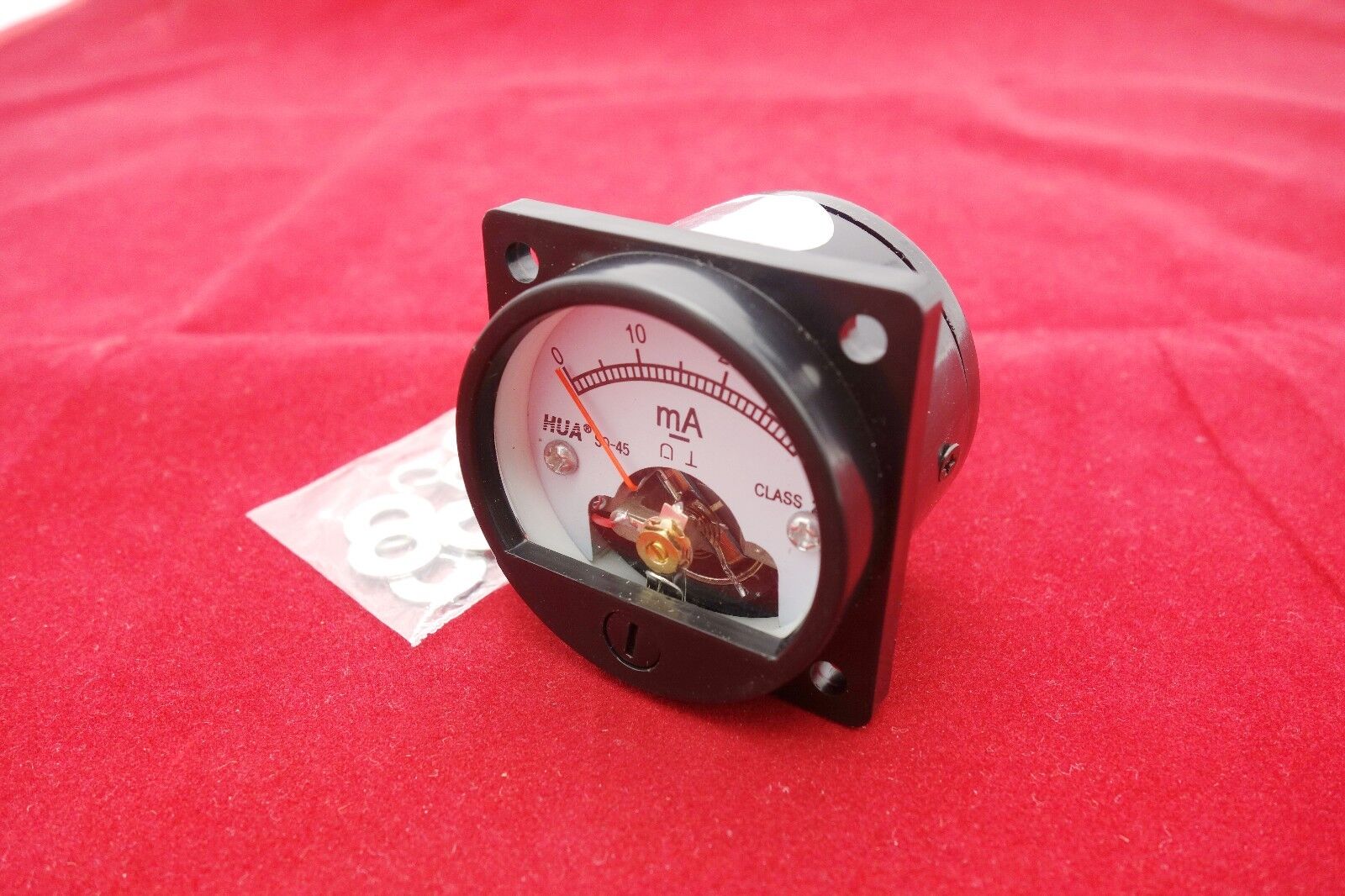 1PC DC 0-30MA Analog Ammeter Panel AMP Current Meter SO45 directly Connect