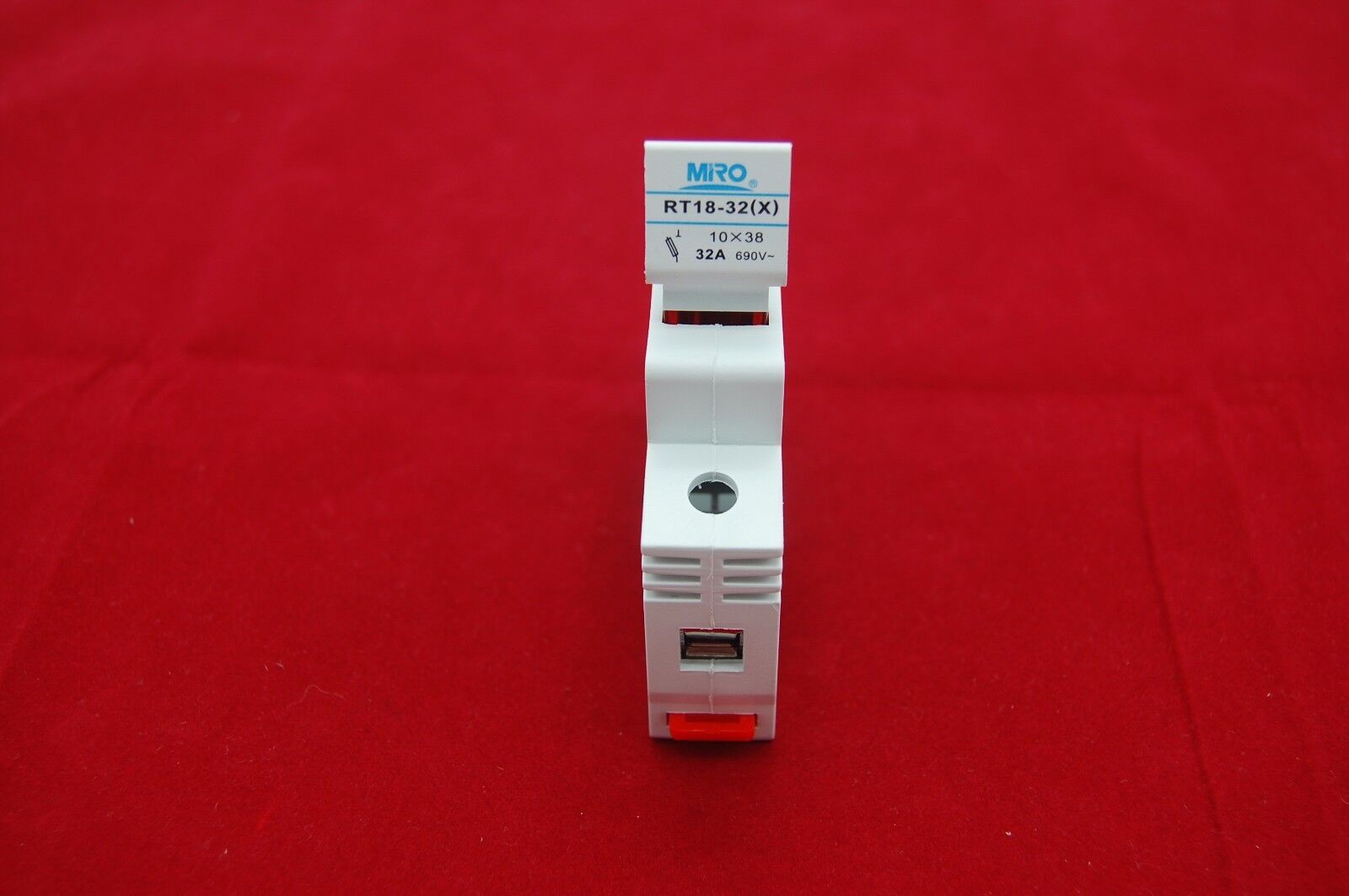 1PC 1 Pole Din Rail Mounting RT18-32 Fuse Holder for 10x38MM Fuse link