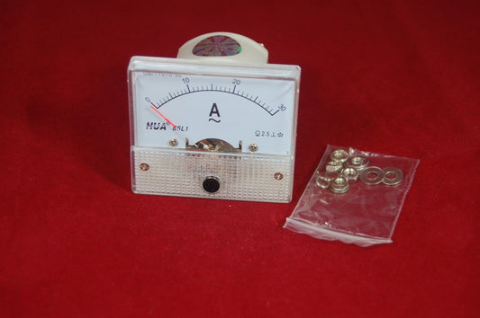 AC 30A Analog Ammeter Panel AMP Current Meter 85C1 0-30A AC Directly connected
