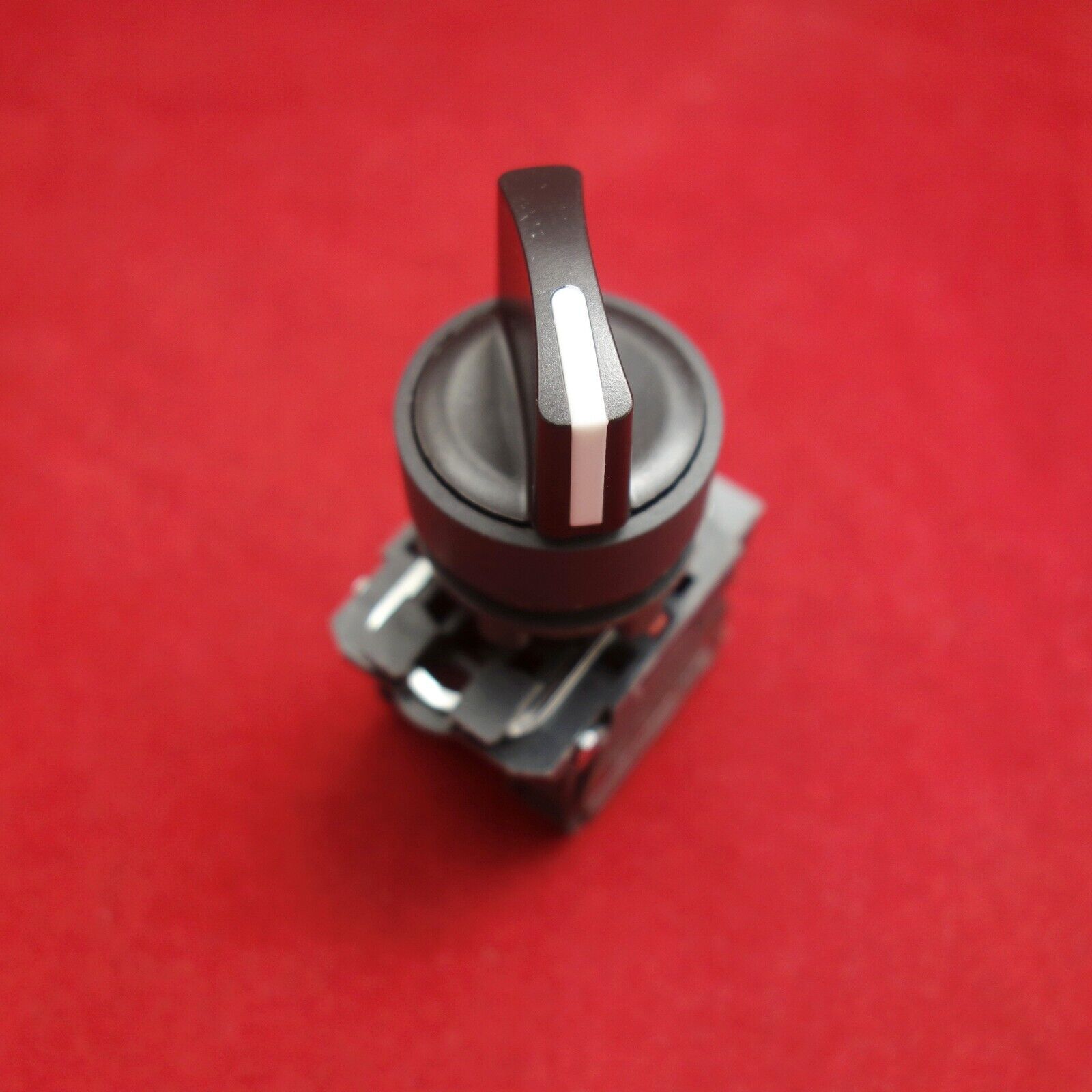 1PC 22mm Selector switch 3 Position Fits XB5AD33 2N/O  STAY PUT