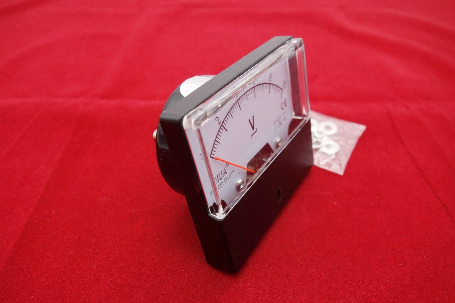 AC 0- 10V Analog Voltmeter Analogue Voltage Panel Meter 60*70MM directly Connect