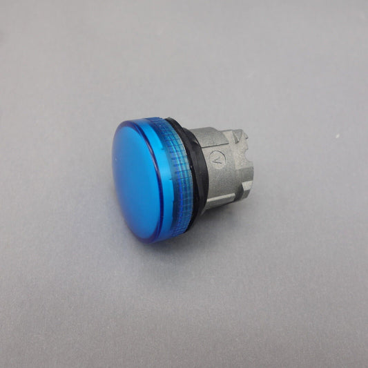 2PCS Fits ZB4BV063 Blue color head only  22mm For USE XB4BV Integral LED Light
