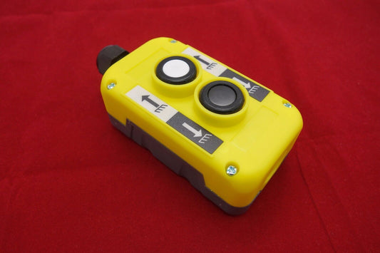 1PC New 2 Buttons Hand Remote Hoist And Crane Pendant Control Station
