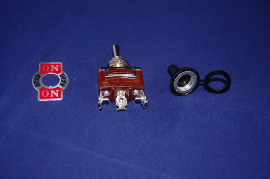 2PCS 3PIN ON-OFF-ON Toggle Switch 15A 250V Screw Termianls maintain water proof