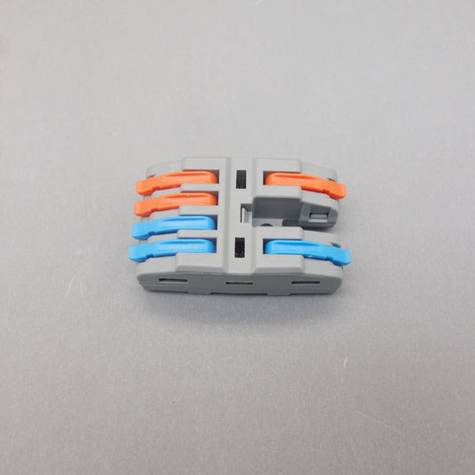 5PCS CMK Terminal block quick connector 1 way to 2/3/4ways 2ways to 4/6/8 ways