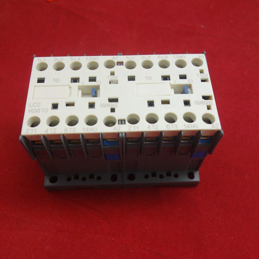 1PC Reversing FITS LC2 K0610 Mechanical Interlock CONTACTOR 6A 110V AC 50/60HZ