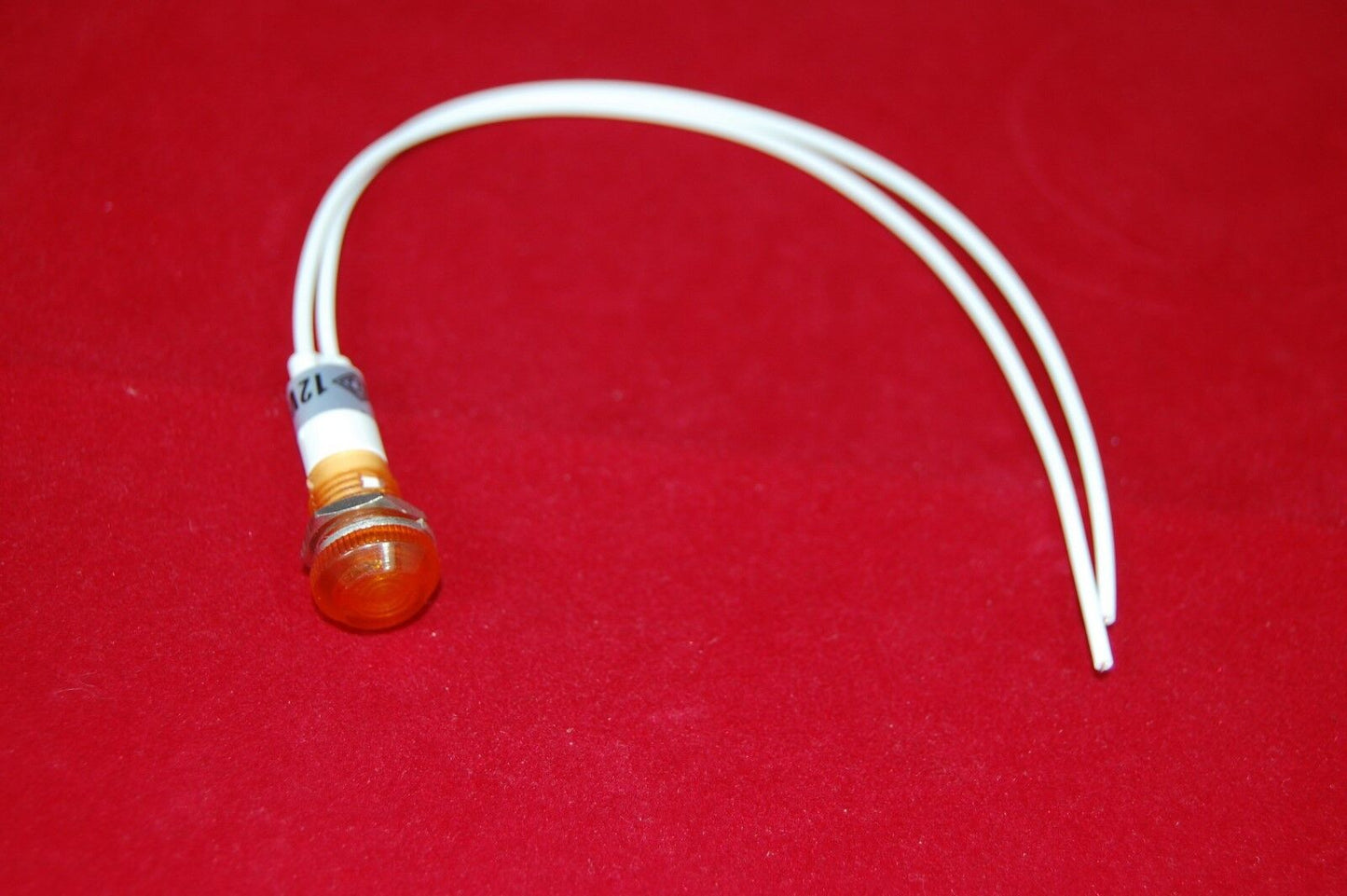 5Pcs 12V 10mm YELLOW  Panel Mounting Incandescent  Indication Signal Pilot Light