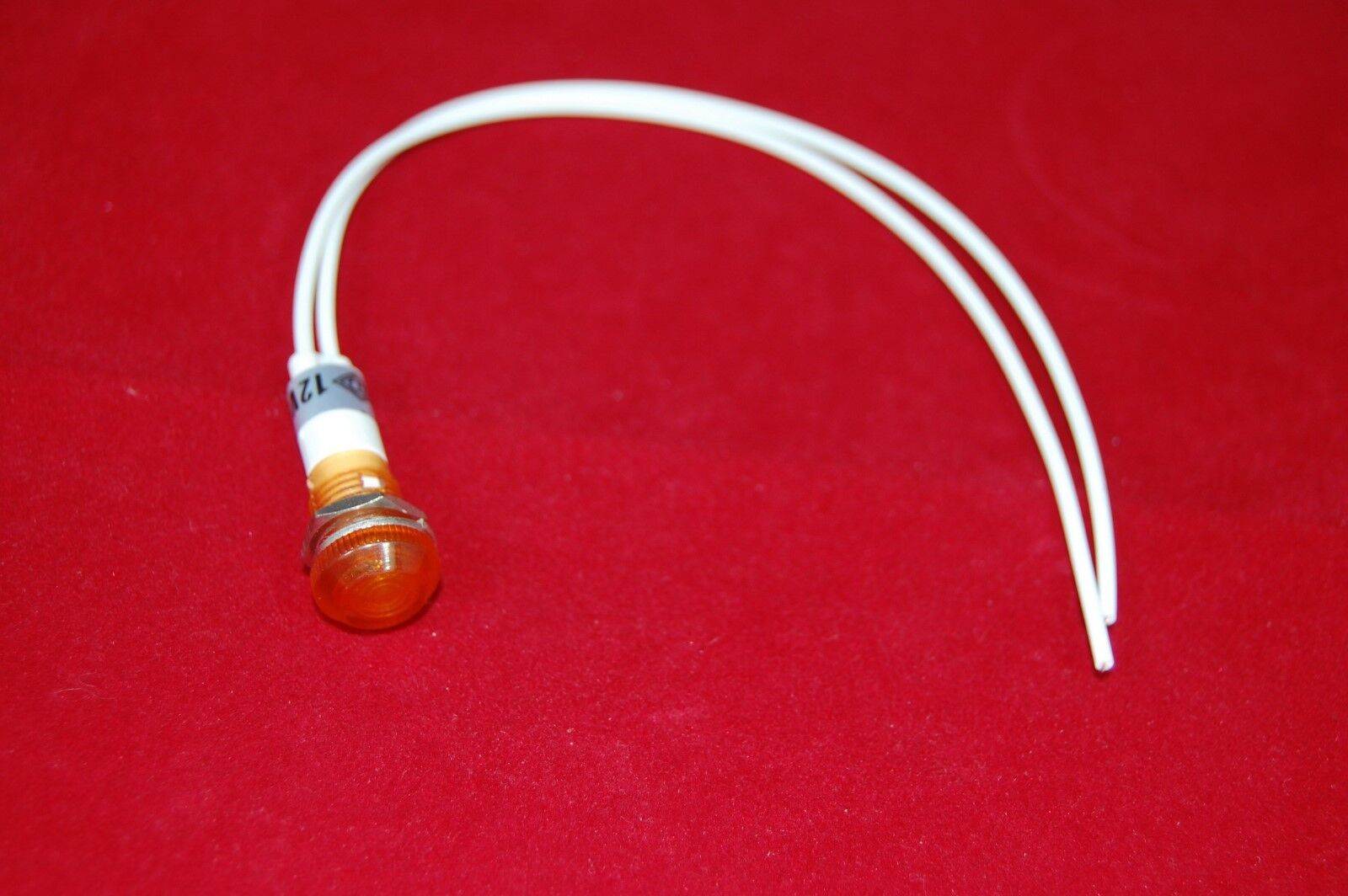 5Pcs 12V 10mm YELLOW  Panel Mounting Incandescent  Indication Signal Pilot Light
