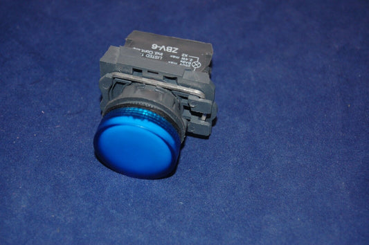 1PC 22MM XB5 BLUE Pilot light LED FITS XB5 AVM6 220V AC