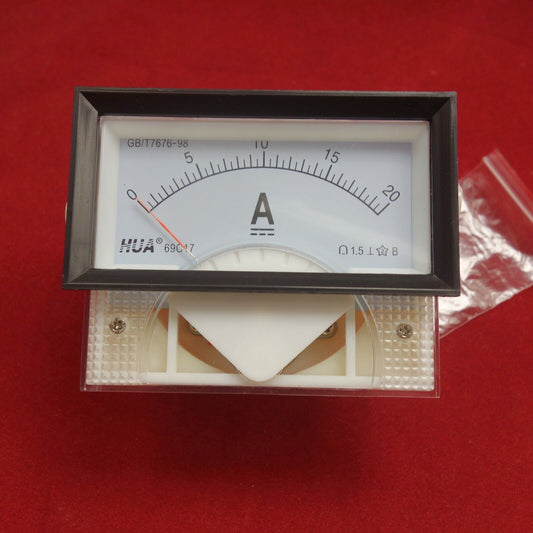 1pc AC 20A Analog Ammeter Panel AMP Current Meter 69L17 69L9 direct connect