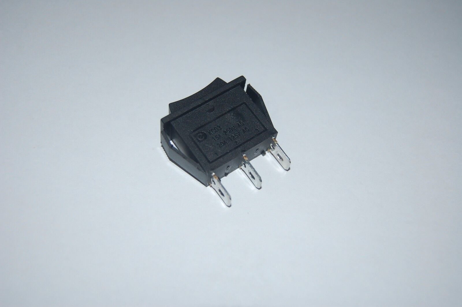 5Pcs Rectangle 3 Position ON-OFF-ON Boat Rocker Switch 3 Pin 250V AC 15A