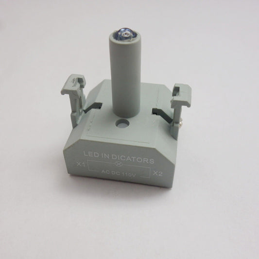 2PCS Lamp Holder LED light block D/B26 Blue Color 110V AC/DC use for LA38 LA39