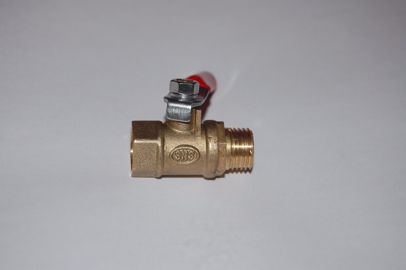 2PCS NEW 1/4" ball valve brass FPTXPFT Female AND Male PT High Quality