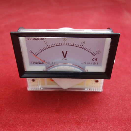 1PC AC 0-20V Analog VOLTMETER Voltage Meter 69L17 69L9 direct connect