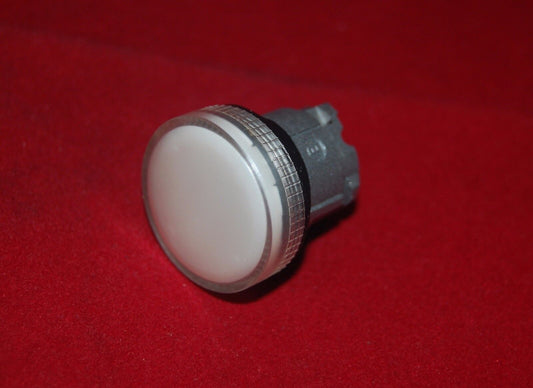 2PCS Fits ZB4 BV01 White color head only use for For use with BA9S Base Fitting