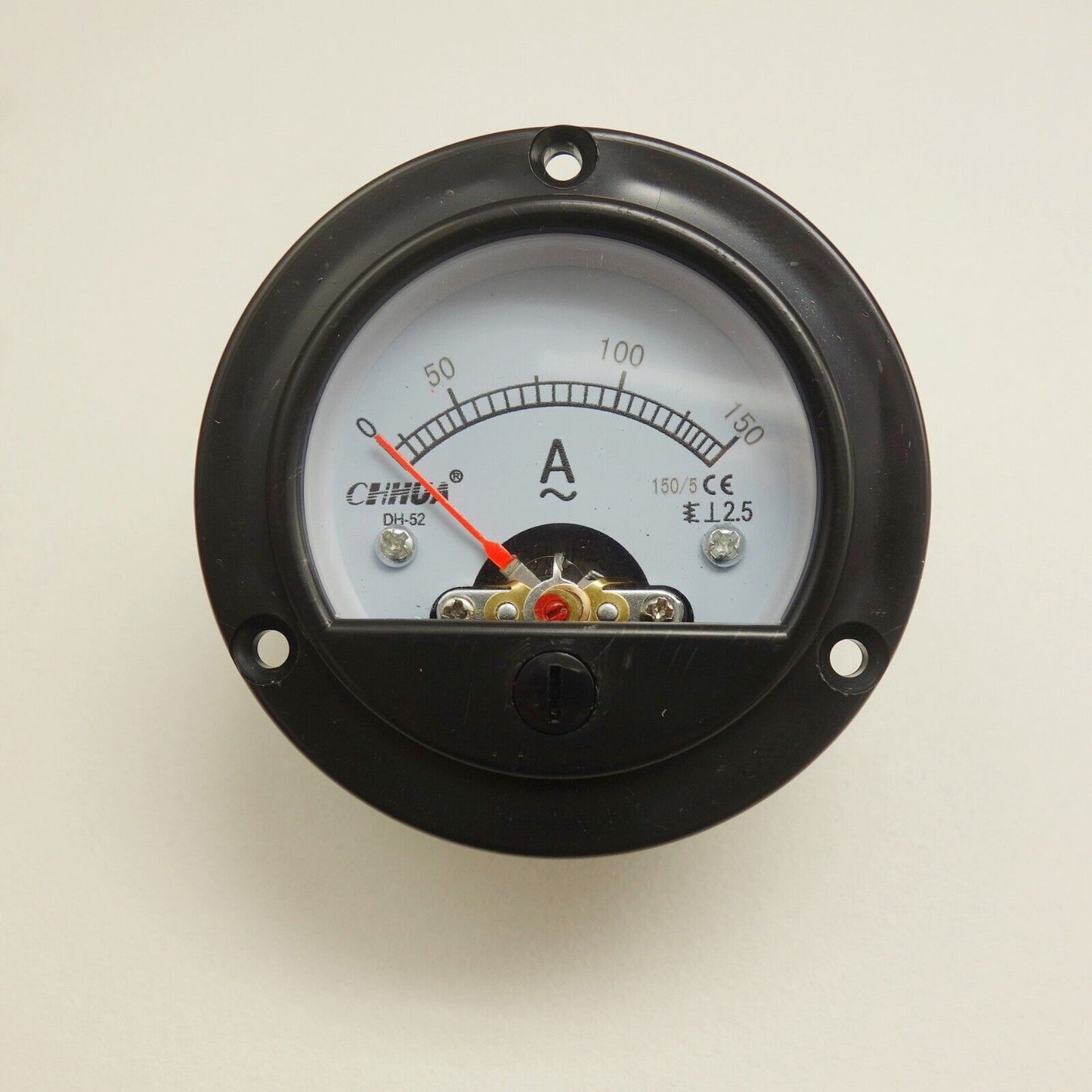 1pc AC 0-150 Round DH52 Analog Ammeter Current Meter 150/5A Transformer needed