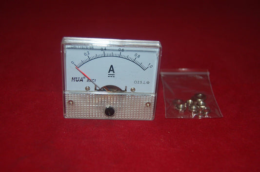 DC 1A Analog Ammeter Panel Current Meter 85C1 0-1A DC directly Connect