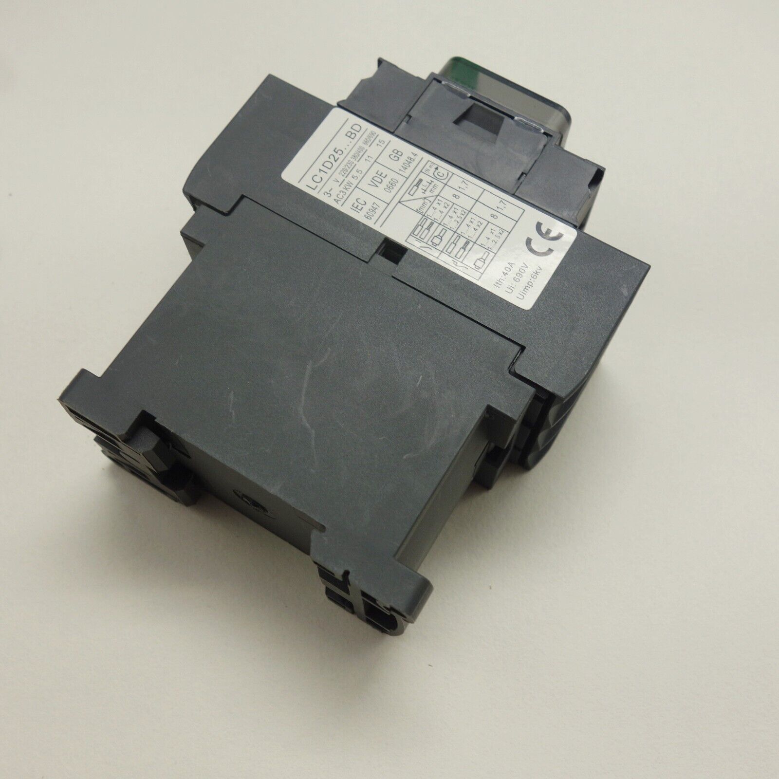 1pc FITS LC1D25BD/ED/FD/MD DC CONTACTOR 25A DC 24V 48V 110V 220V Replacement