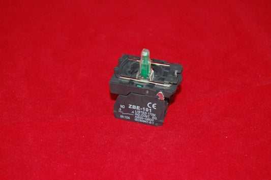 1PC Contact assemblies and light block ORANGE LED Fits ZB5AW0B53 2NO 24V