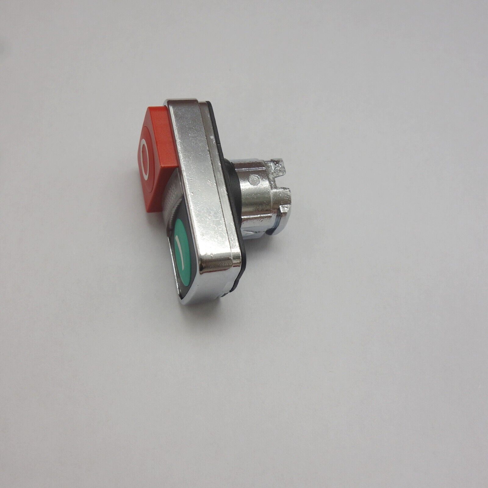 1PC 22MM Red and Green DOULE-HEADED middle Clear Switch head FITS ZB4BW7L3741