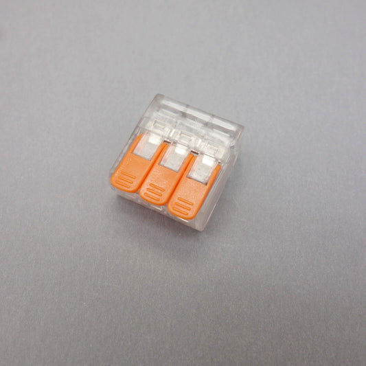 10PCS Transparent PUSH IN QUICK CONNECTOR terminal block 32A 2 3 4 5P 0.75-2.5MM