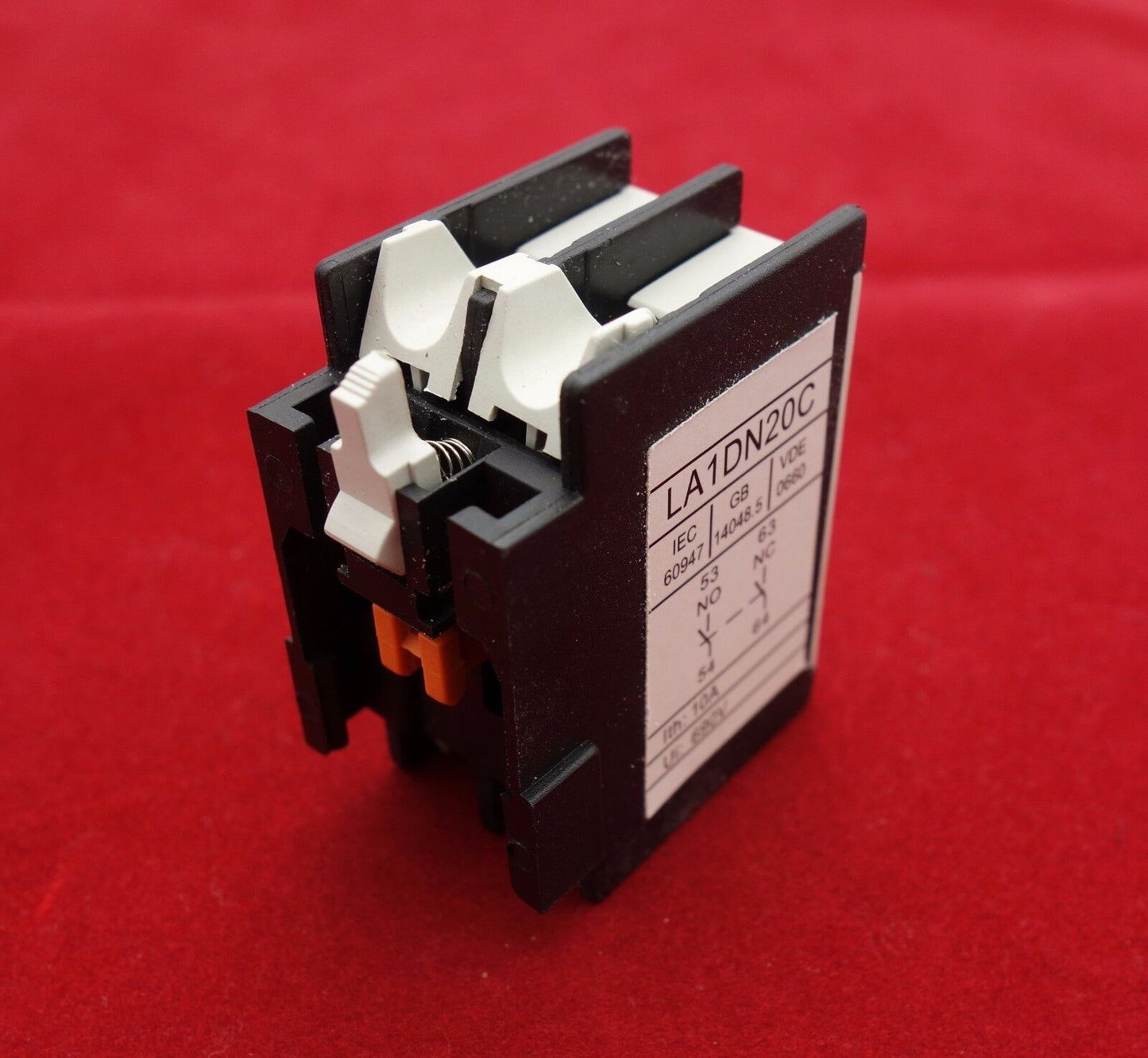 1PC Auxiliary Contact Block Fits LA1-DN20 2NO