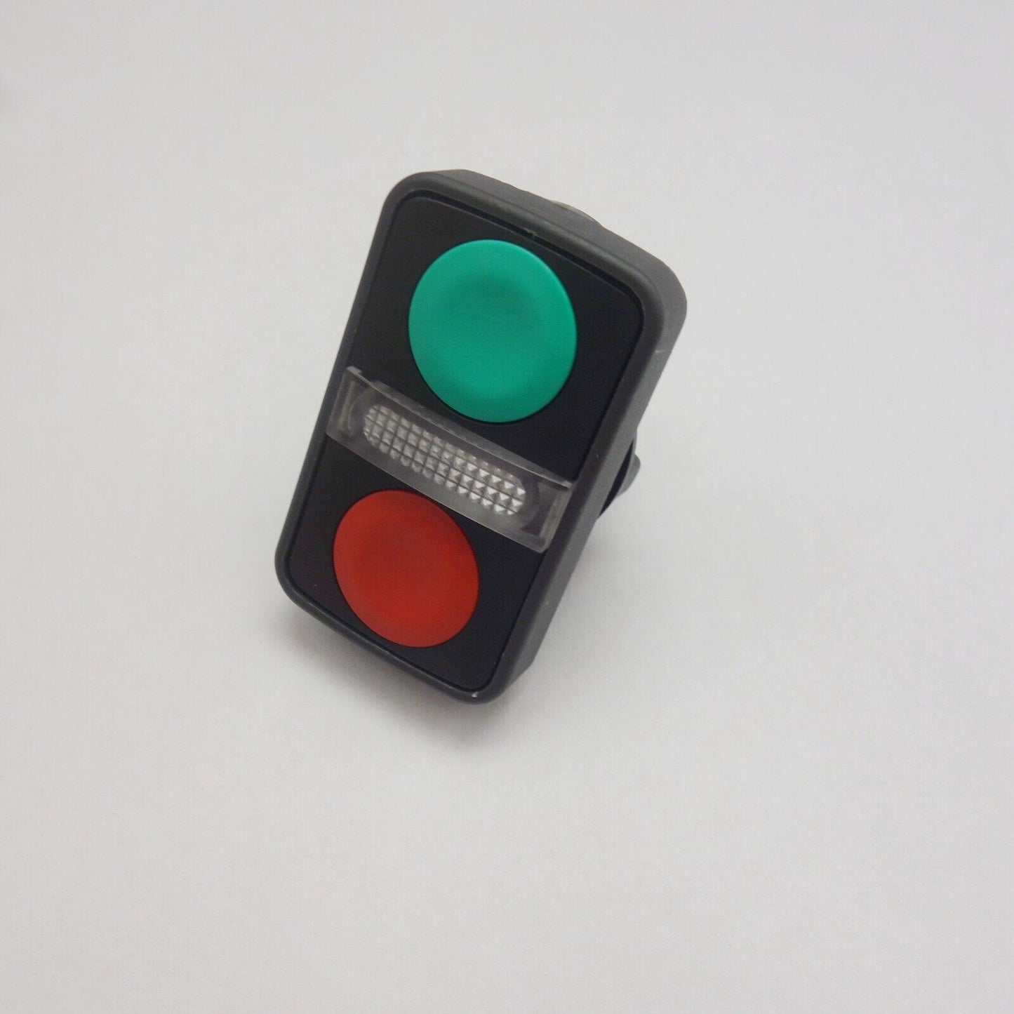 1PC 22MM Red and Green DOULE-HEADED middle light Switch head FITS ZB5AW7A3740